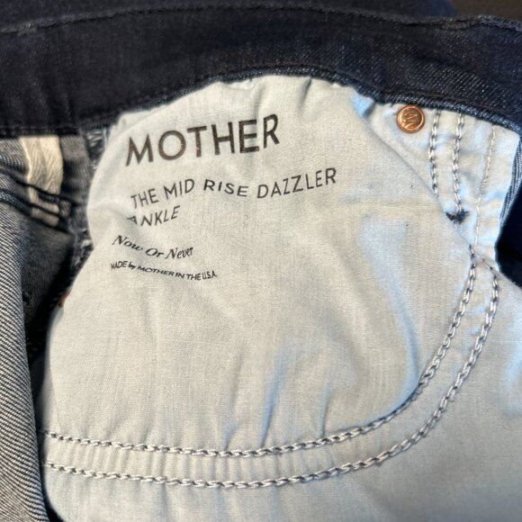 Mother The Mid Rise Dazzler Ankle Size 32 - Picture 4 of 4